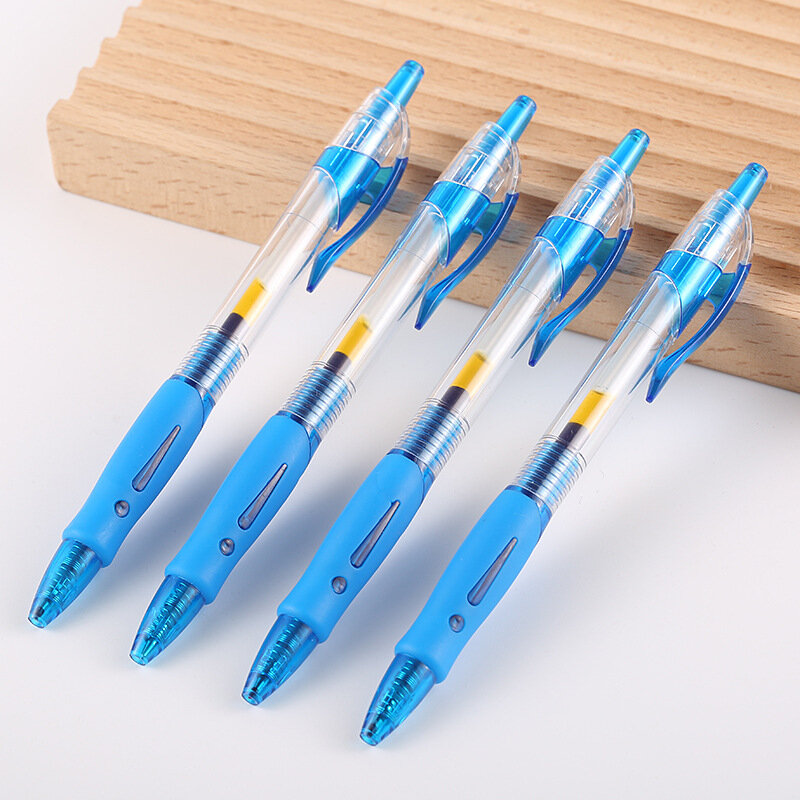 Set di penne Gel retrattili Roise sfera a inchiostro nero/rosso/blu per ricariche di scrittura accessori per ufficio materiale scolastico cancelleria