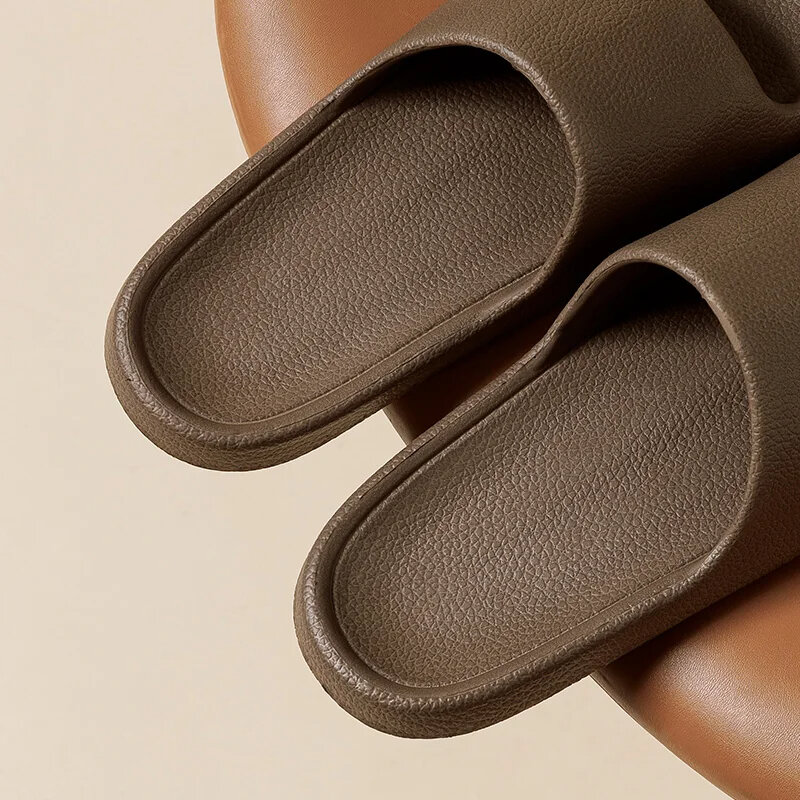Женские Тапочки для ванной EVA нескользящие легкие домашние простые женские тапки удобная летняя пляжная обувь