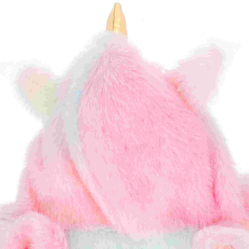 Roupa rosa do capuz do luxuoso, roupa animal recheada, Urso Mini Delicado, Algodão PP