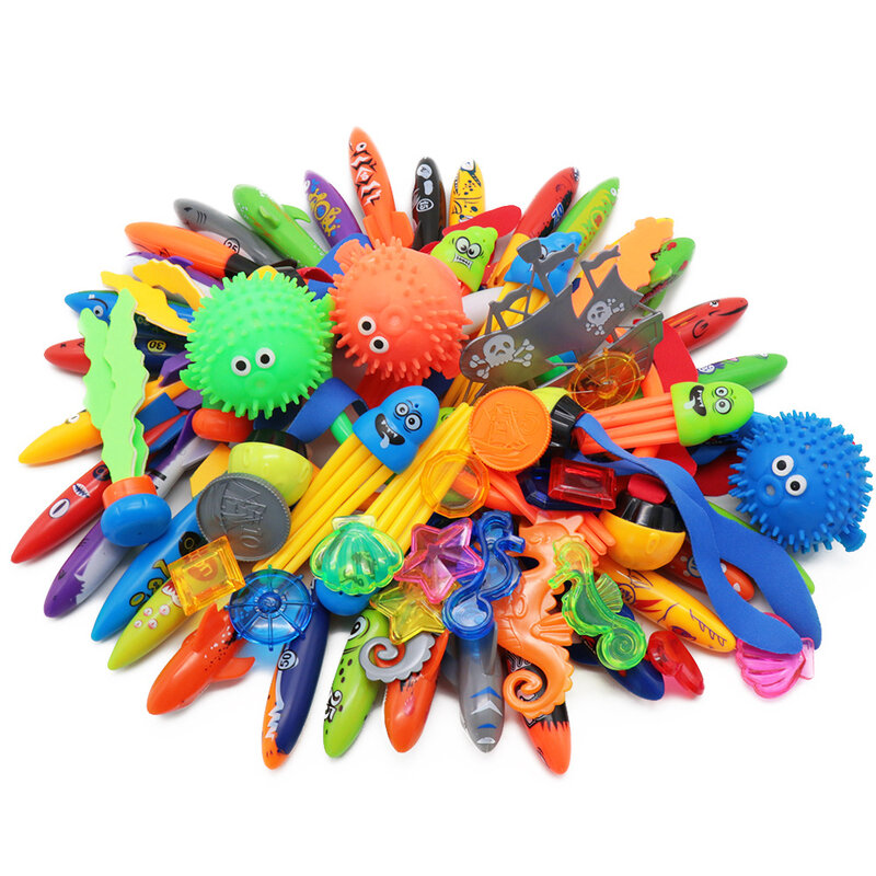 Новые игрушки для дайвинга из АБС-пластика, 2/3/4/5/6 шт., детские игрушки для водных игр, водные игрушки для всей семьи, путешествия