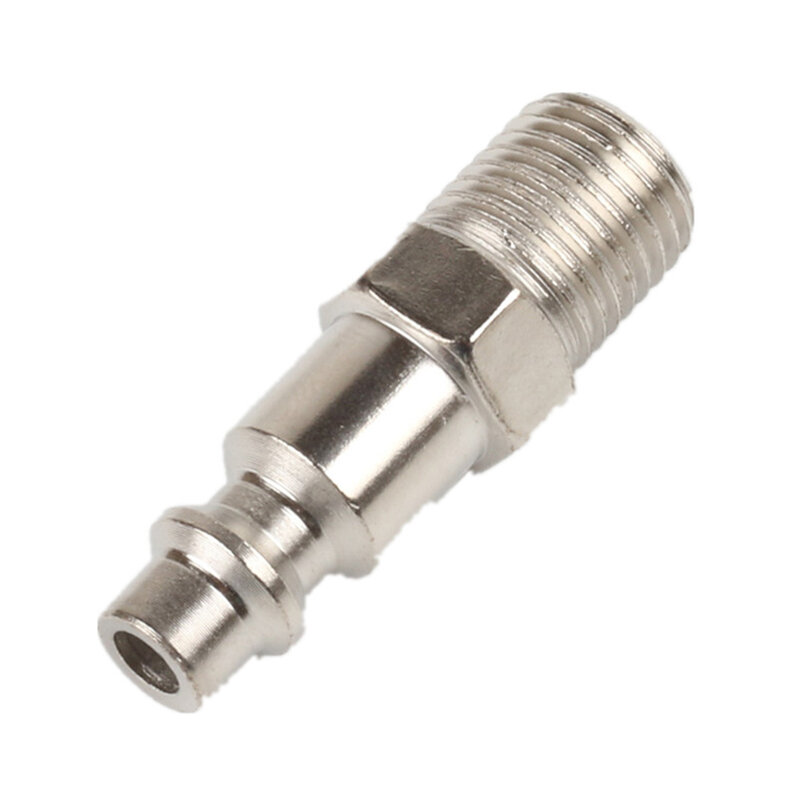 Male Thread Plug Adapter Air Hoses Fittings NPT 1/4INCH Connector Quick Release Fitting Air Compressor Accessories 215psi