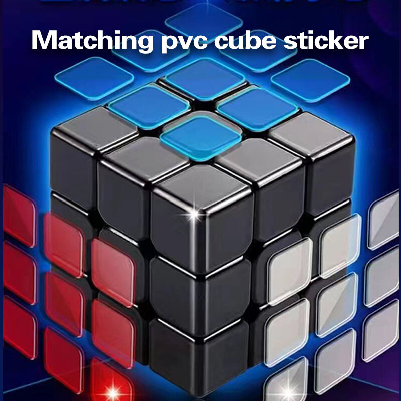 3 x3 lega decompressione Cubo Magico metallo velocità illimitata gioco Cubo Puzzle Cubo Magico agitarsi giocattoli Antistress giocattoli per bambini Educ giocattolo