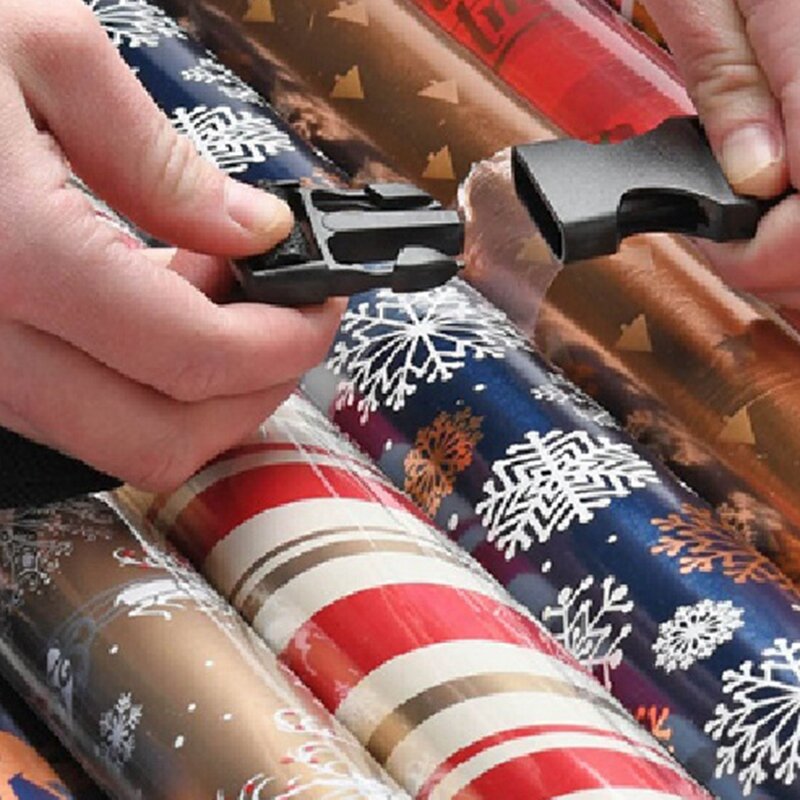 Bolsa organizadora de envoltura de regalo, bolsa de almacenamiento de papel de envolver, bolsillos útiles para accesorios de Navidad, almacenamiento debajo de la cama para decoraciones