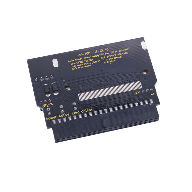 Compact Flash Card conversor adaptador, Riser Board para PC Desktop, CF para IDE conector fêmea, 3.5 ", 40Pin