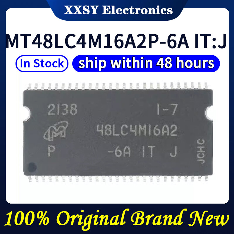 MT48LC4M16A2P-6A: J TSOP54, alta calidad, 100% Original, nuevo