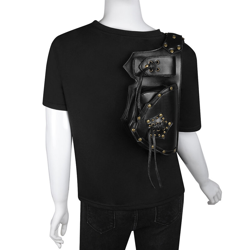 스팀펑크 남성용 전술 가방, 야외 사이클링 허리 가방, 여성용 휴대폰 가방, 패니 팩 벨트 가방, 범 백, 가슴 가방