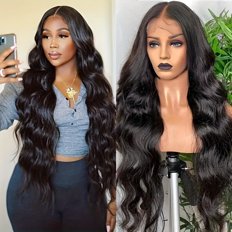 2024 New Brazilian Remy Body Wave Glueless Lace Front Human Hair Wig - 200% Density lace front wig