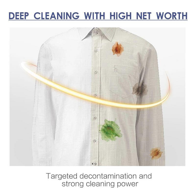 Aktives Enzym Kleidung Flecken entferner 120ml Kleidung Flecken entferner Ölfleck Waschmittel aktives Enzym Kleidung Fleck