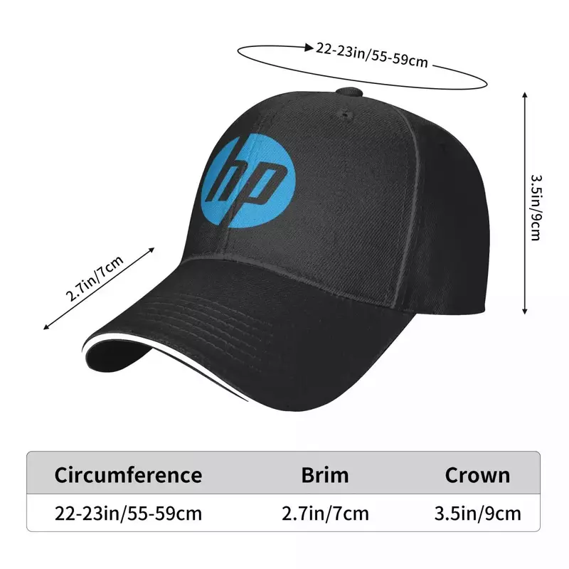 Бейсболка с логотипом HP для ноутбука, модная Зимняя кепка для мужчин и женщин