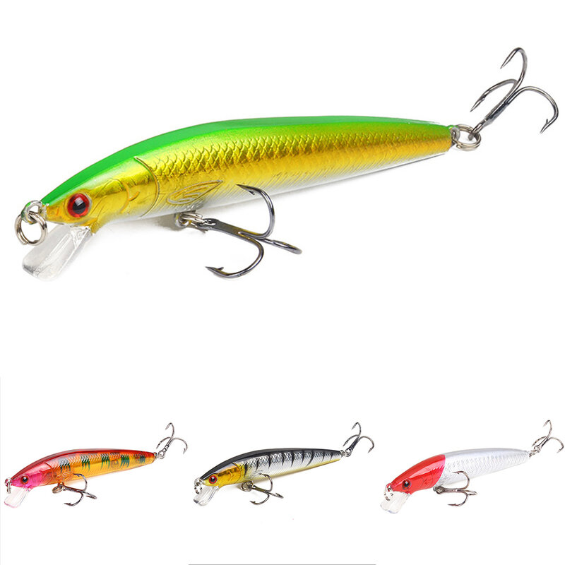 1 Piece Minnow Fishing Lures 10cm 9g Sinking Jerkbait Hard Baits Artificial Bass Pike Lure Fishing Tackle Fishing Lures ﻿