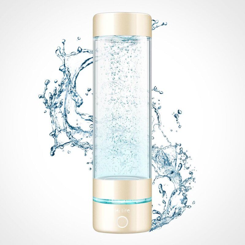 Botol air hidrogen olahraga, Generator air hidrogen kaya hidrogen profesional dengan SPE dan PEM, 320ml 3200pdb Mode ganda air hidrogen