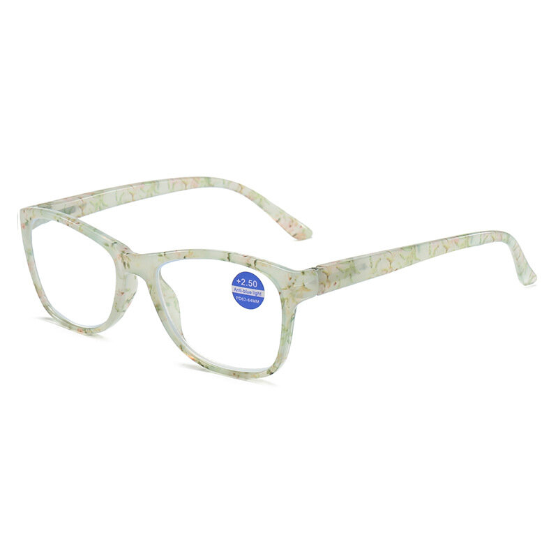 Новые модные женские очки для чтения, увеличительное стекло, с защитой от синего света, легкие и четкие