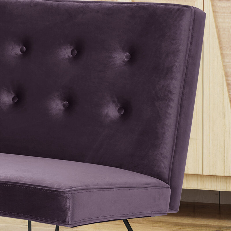 Silla moderna sin brazos, diseño elegante y elegante para espacios de vida contemporáneos, opción de asiento cómodo con soporte ergonómico