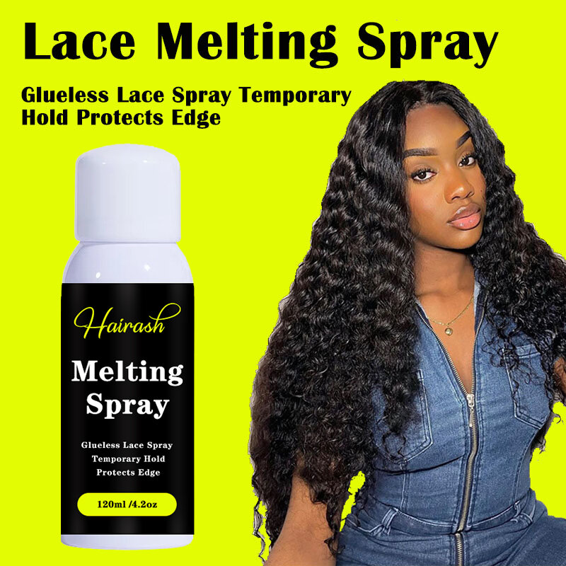 Koronkowe topniejące Spray wodoodporne spersonalizowane etykiety mocna pomada do włosów klej do koronkowych peruk z przodu