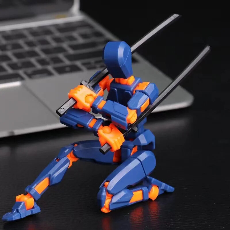 13 połączonych ruchomych figurek z kształtującym robotem z nadrukiem 3D postać manekina montuje zabawki do gry rodzic-dzieci prezenty dla dzieci