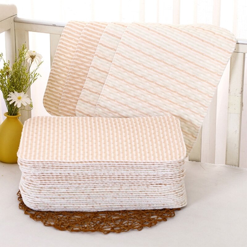 Cotton Baby Changing Pad Leak proof & Slip resistant Diaper Mat Ensures a Safe & Dry Environment Washable Changing Mat