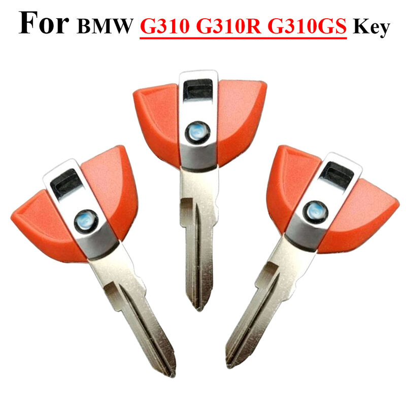 NEW Motorcycle Uncut Blade Stainless Steel Keys Blank Key Moto Accessories For BMW G310 G310R G310GS G310 G 310 G 310 R G 310 GS