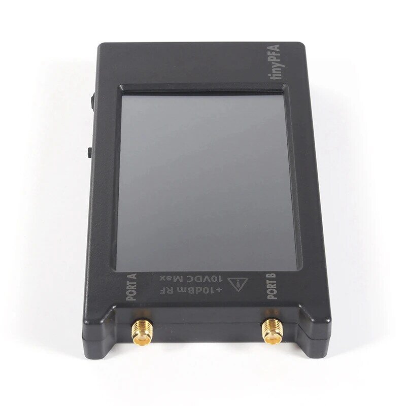 Tinypfa-محلل تردد المرحلة المحمول ، جهاز اختبار ، بطارية وصندوق ، يدعم الجدول الزمني ، سهل الاستخدام ، شاشة LCD تعمل باللمس 4 "، 1M-MHz