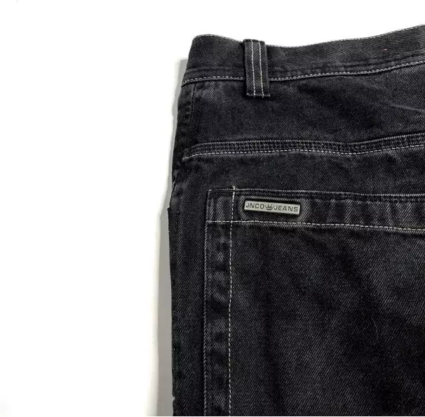 JNCO-Jeans Baggy Bordados para Homens e Mulheres, Hip Hop, Caveira Retro, Calças Jeans, Cintura Alta, Calças Largas, Góticas, Harajuku, Novo