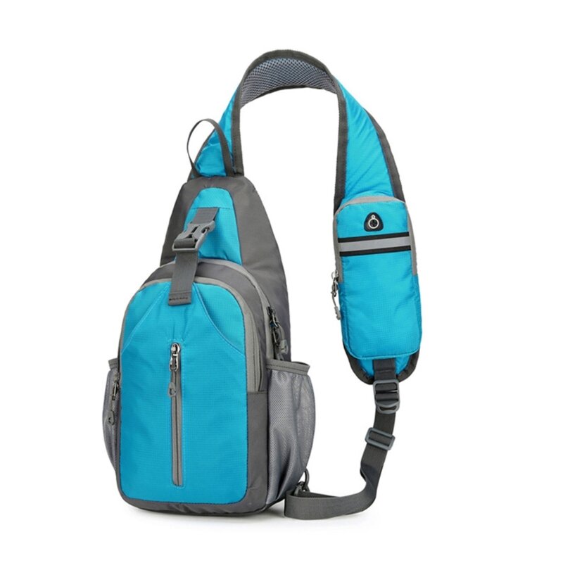 Sling Backpack Hiking Chest Bag Sling Bag Backpacks Large Chest Pocket Casual Daypacks Crossbody Bag Shoulder Backpacks