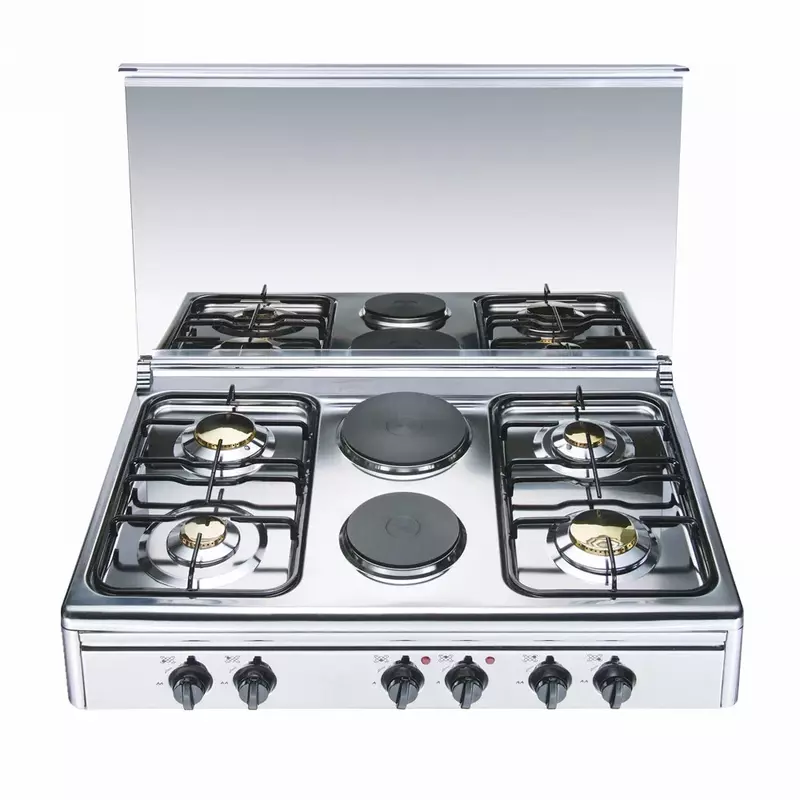 Outdoor used 4 burners portable gas stove cooktop gas range for comping table cooking range with tempered glass cover