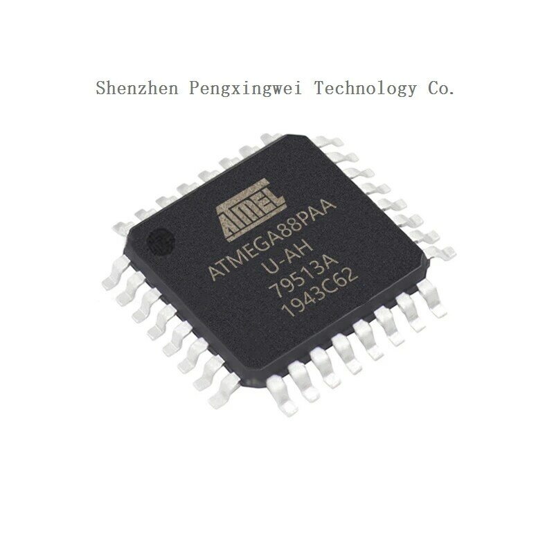 ATME ATMEG ATMEGA88 ATMEGA88P ATMEGA88PA ATMEGA88PA-AU 100% NewOriginal TQFP-32 Microcontroller (MCU/MPU/SOC) CPU