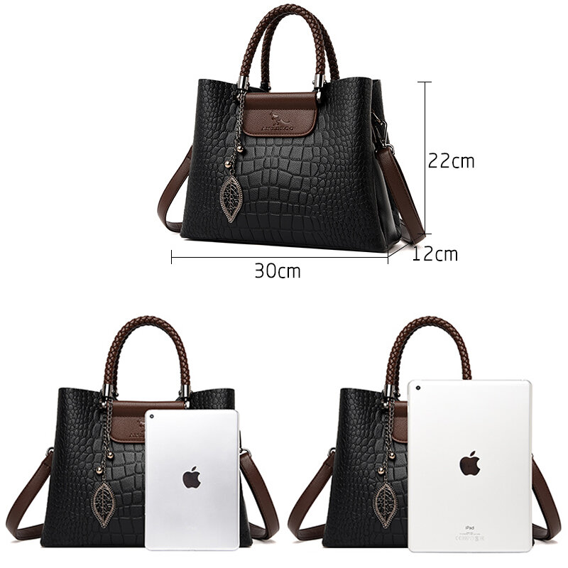 Oryginalna marka skórzane torebki luksusowe torebki damskie designerskie Crossbody na ramię torebki damskie torebki damskie 2024 torebki i torebki