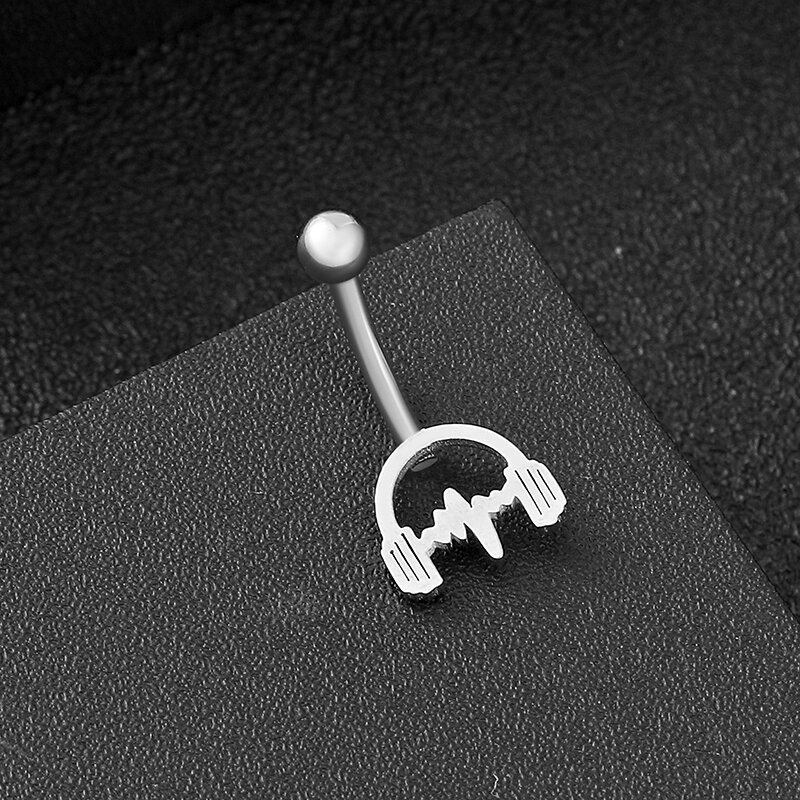 1 Pcs Eenvoudige Vlinder Sexy Ring Navel Piercing Navel Stud Belly Button Ring Hanger Navel Piercing Vrouwen Lichaam Sieraden