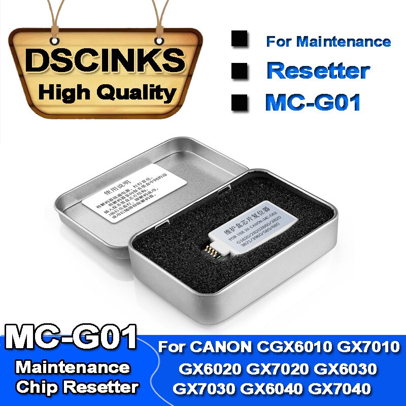 MC-G01 Maintenance Resetter For Canon GX6010 GX7010 GX6020 GX7020 GX6030 GX7030 GX6040 GX7040 GX6050 GX7050 GX6060 GX7060 MC-G01