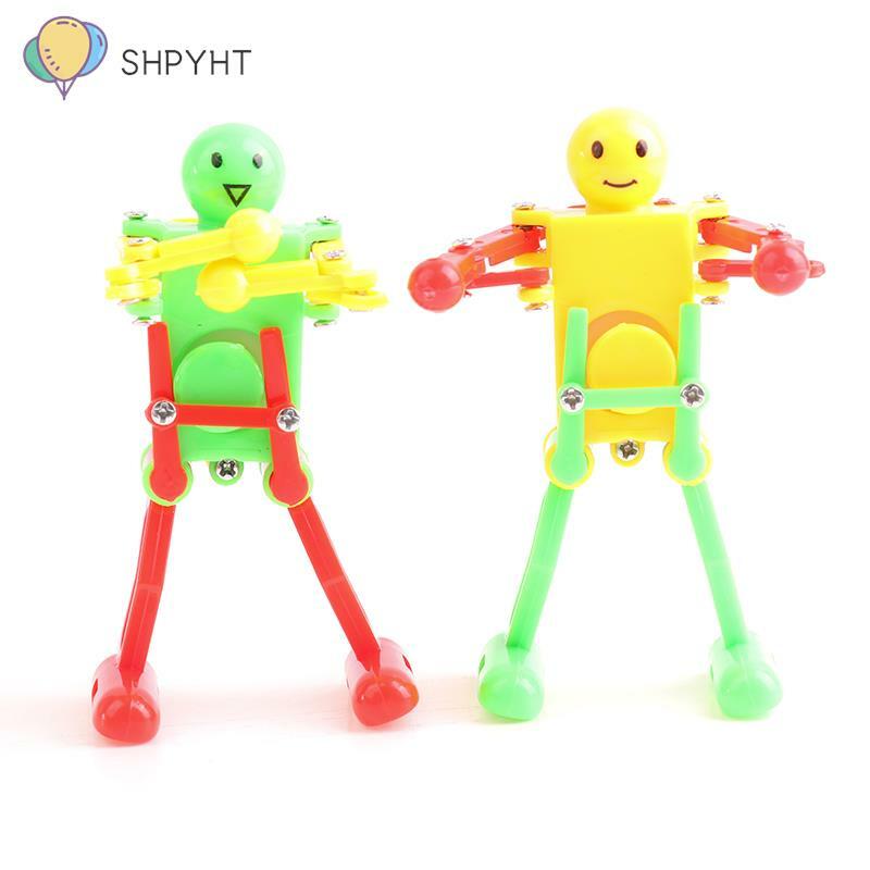 Wind Up Dancing Robot Toy, Clockwork, Presente de Desenvolvimento Infantil, Puzzle, Fidget Brinquedos para Crianças