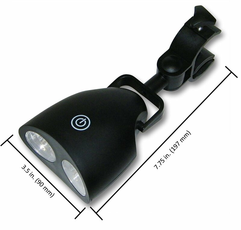 Portable Bright LED Lights BBQ Grill Light with Handle Mount Clip for Barbecue Grilling Outdoor Accessory