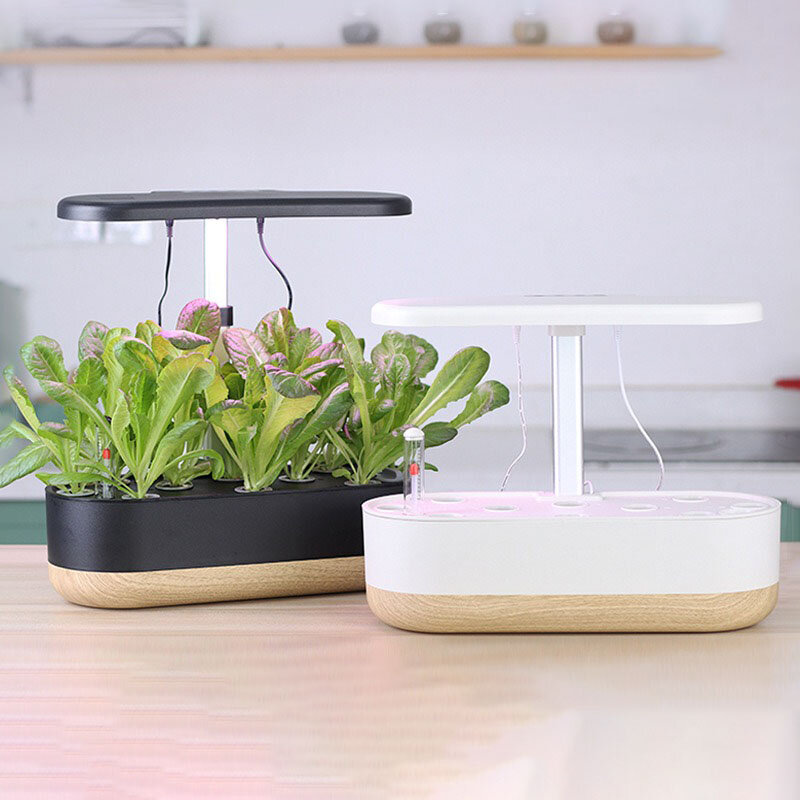Hydro ponik system Indoor Gewächshaus Anbau Installation Smart Gardening Vertikale Ausrüstung Gemüse Pflanzer Aerobic-System