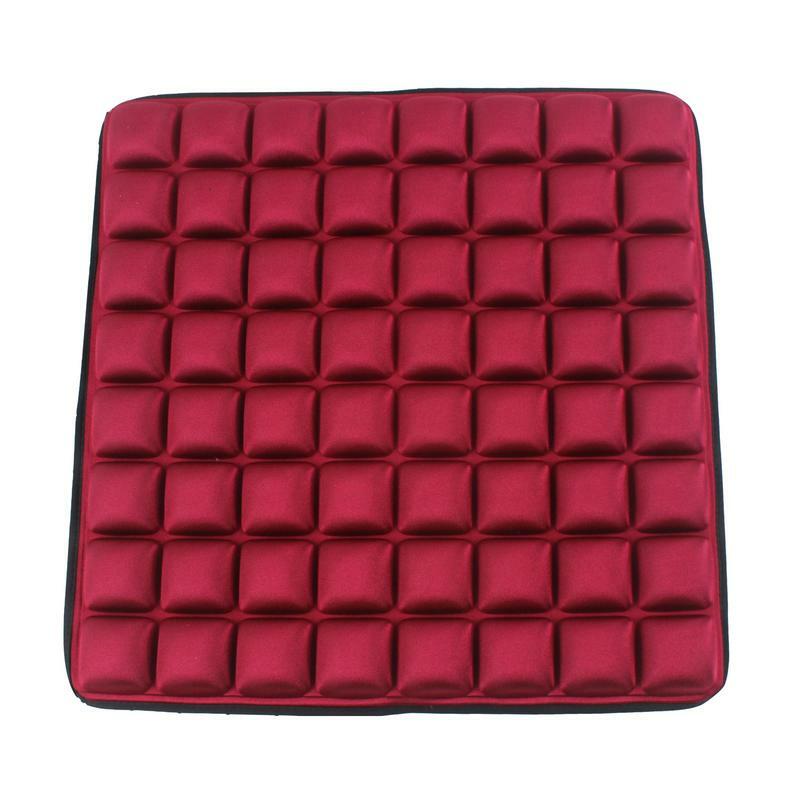 Chair Seat Cushion Breathable 3D Sitting Pillow Anti-Slip 17.7x17.7in Butt Support Comfortable Ergonomic Seat Cushions For Car