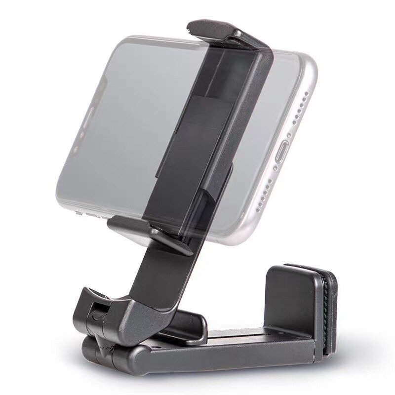 Mini Universal Portable Plane Phone Holder Adjustable 360 Degree Rotation Mounted For Travel Handfree Desk Wall Mobile Car Stand