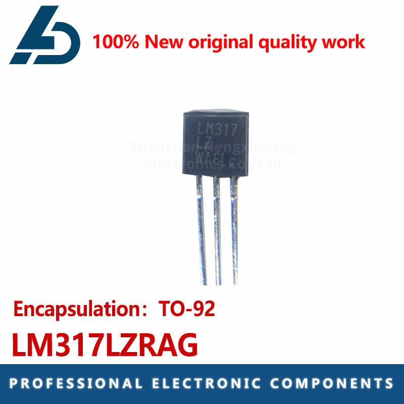 LM317LZRAG linear regulator 100MA package TO-92 in-line transistor