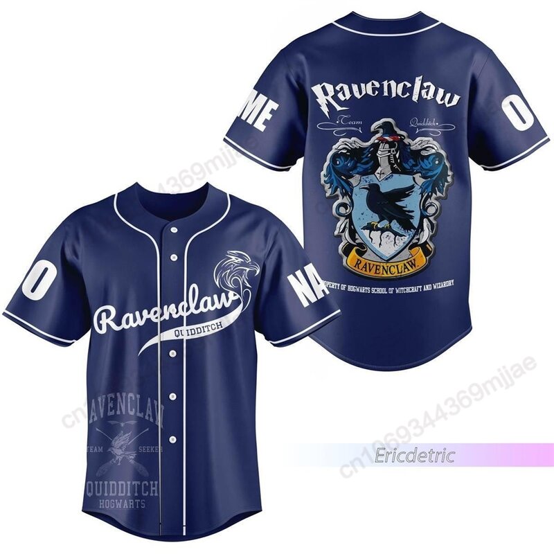 Бейсбольная рубашка Yk2 для мужчин и женщин, модная повседневная одежда с коротким рукавом, лето 2023