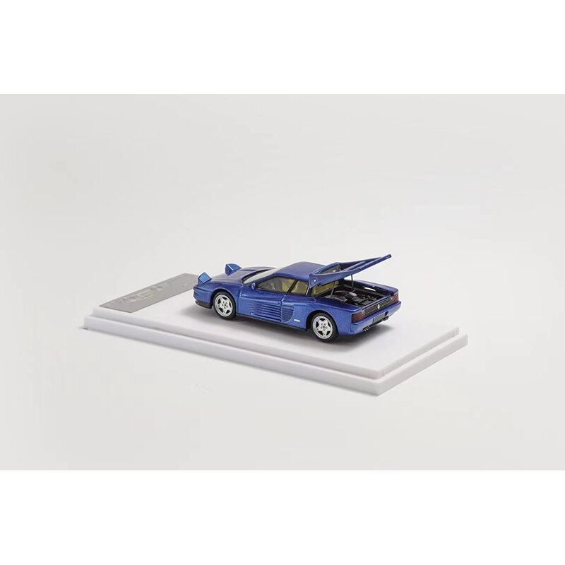 Miniatura Diecast Diorama carro modelo, capô openable, XF 1:64 Testarossa F110, coleção brinquedos