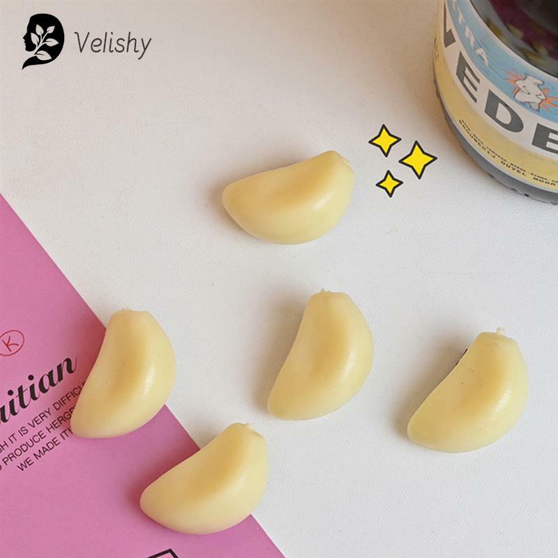 New Personality Hairpins Funny Creative Simulation Garlic Hairpins Fashion Childs Hair Accessories Cute Side Clip