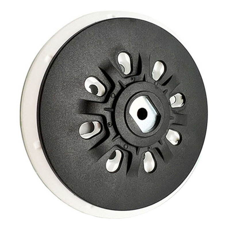 Tampone abrasivo per smerigliatrice 1 pz 6 pollici 150mm diametro 75 fori plastica + PU sostituzione disco morbido/accessori per dischi rigidi