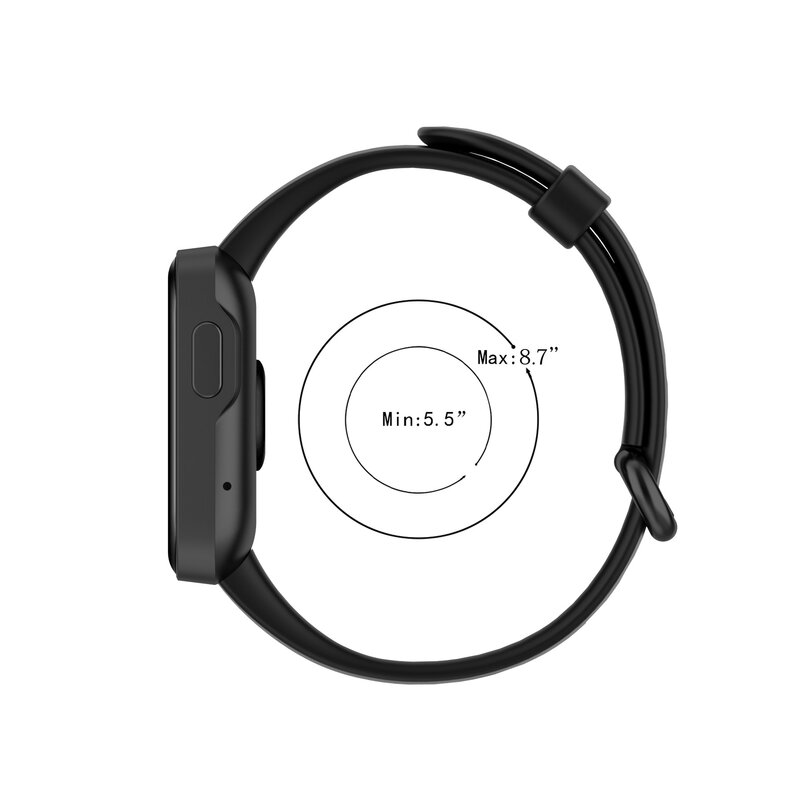Correa de silicona para Xiaomi Mi Watch 2 Lite, pulsera de repuesto, versión Global, 2/1