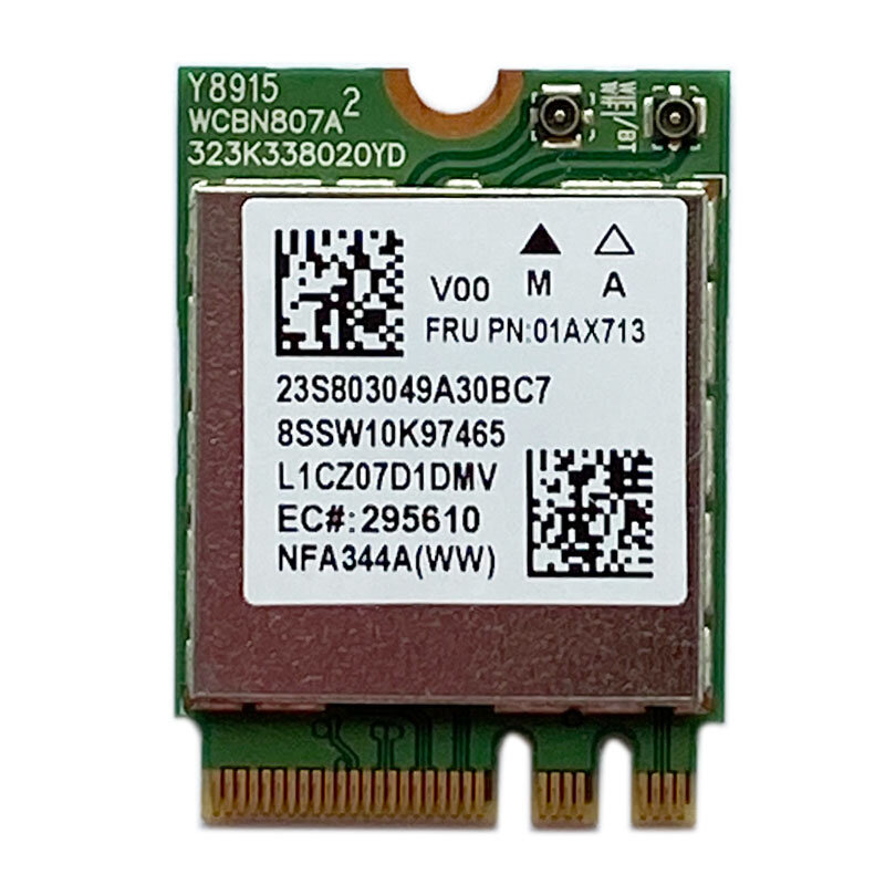 NFA344A QCNFA344A 01AX713 M.2 AC WiFi Card Bluetooth 4.0 For Lenovo ThinkPad 710S E470 E475 E570 E575 V310 YOGA-710 720 910