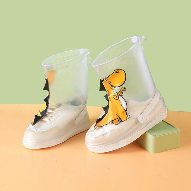 Zatoczka kalosze dla dzieci kalosze osłona buta z wodoodporną warstwą antypoślizgową grubą wodoodporny pokrowiec na buty