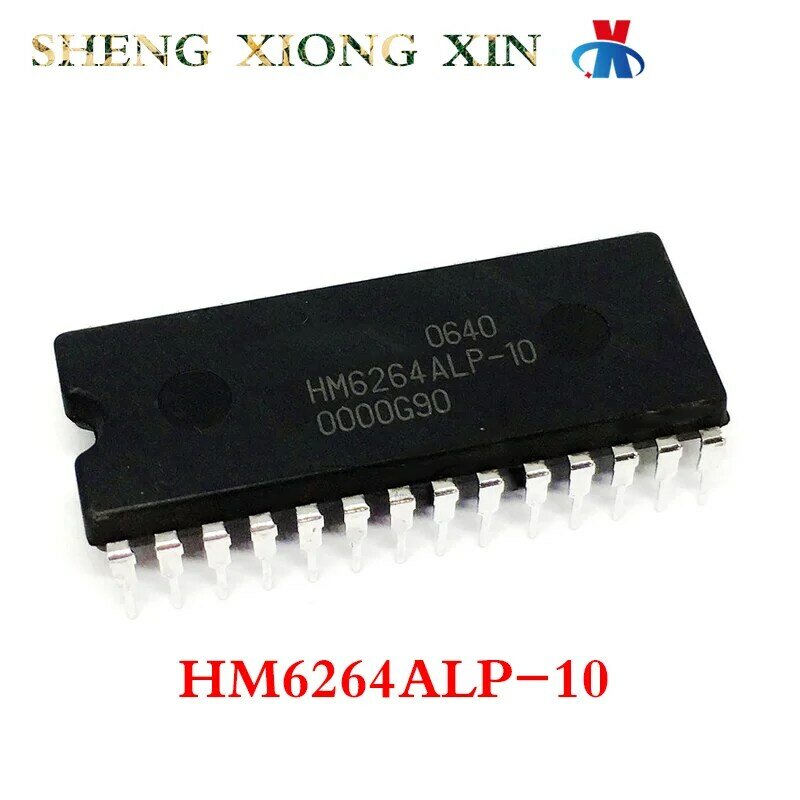 5 pz/lotto 100% nuovo circuito integrato HM6264ALP-10 DIP-28 Chip di memoria muslimhm6264 6264