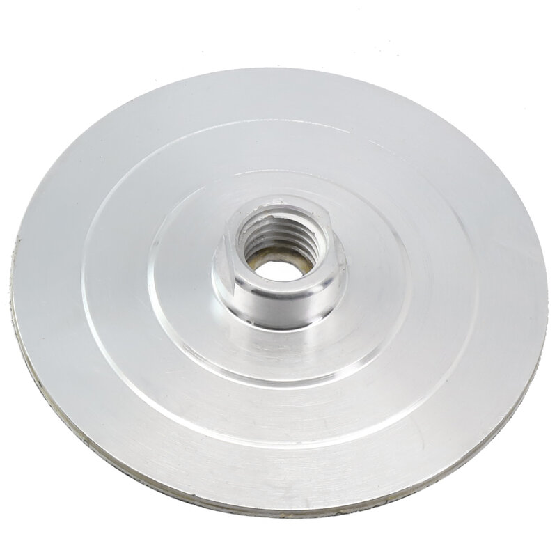 Polimento Wheel Holder Pad Almofada de polimento de diamante Almofada de polimento abrasivo M14, M10, M16, 5/8-11 Thread, 3 em, 4 em, 1PC
