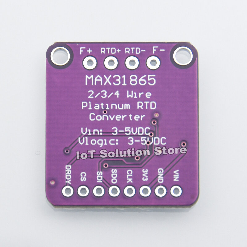 温度温度センサー処理モジュール,max31865,pt100,max31865