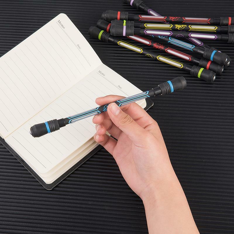 5/2/1Pcs Creative Spinning Anti-slip Ballpoint Pen Spinner Toy Adult Kids Stress Relieve Rotating Antistress Gel Pens Stationary