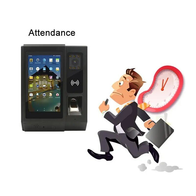 HFSecurity-HF-A5 resistente biométrico, Android 6,0, huella dactilar, tiempo de asistencia y control de acceso