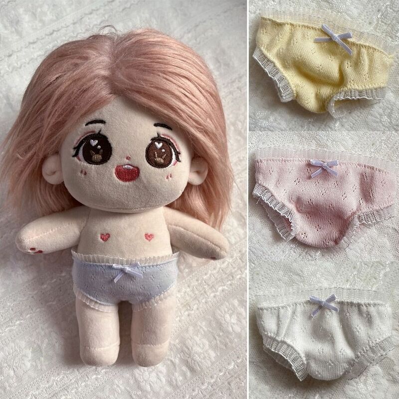 Multistyle lalka modne ciuchy bawełna wysokiej jakości koronkowa bielizna lalka podszyte majtki 20cm bawełniane lalki