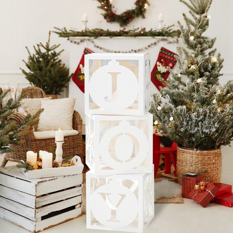 Рождественская полая коробка с фотографией, снежинка, радость, ночник, фотография 2023, рождественские подарки, новый год 2024