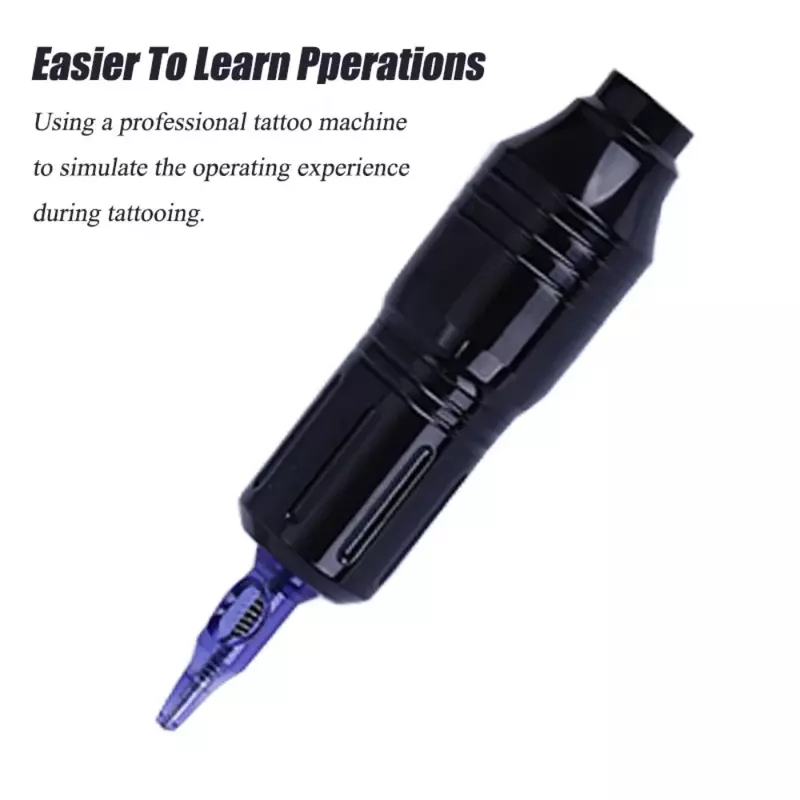 5/10 Stuks Balpen Cartridge Naalden Voor Motor Tattoo Roterende Machine Pen Grip 5 Kleuren Universele Tekening Oefennaalden Benodigdheden